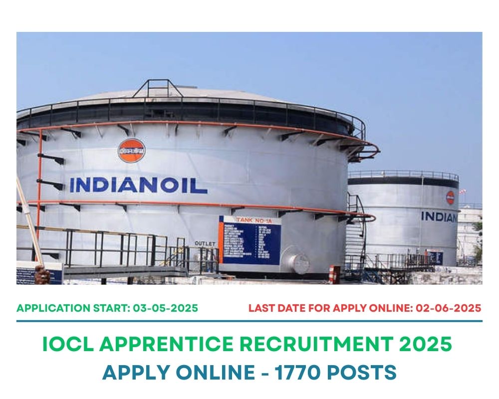 IOCL Apprentice Recruitment 2025 – Apply Online