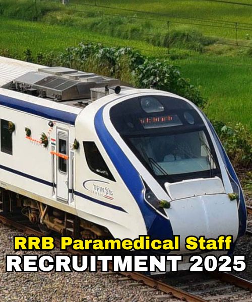 RRB Paramedical Staff Online Form 2025: 434 Posts Available, Apply by 08 September