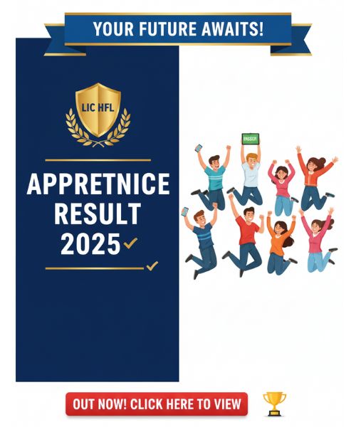 LIC HFL Apprentice Result 2025 Released at lichousing.com