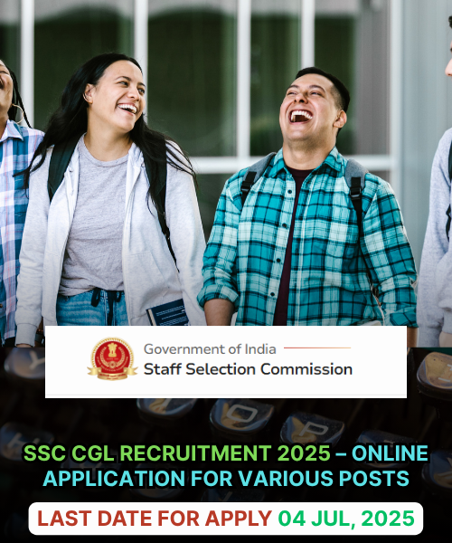 SSC CGL 2025: Online Applications Open for 14,582 Government Posts