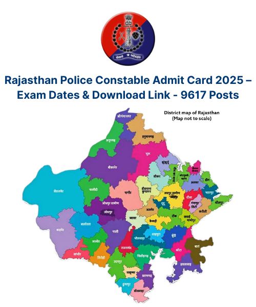 Rajasthan Police Constable Admit Card 2025 – Exam Dates & Download Link