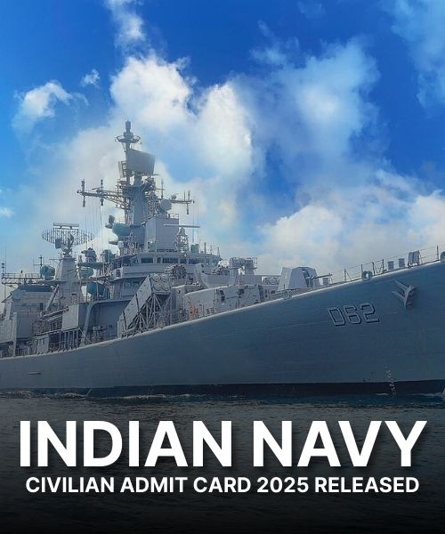 Indian Navy Civilian Admit Card 2025 Released – Download Link