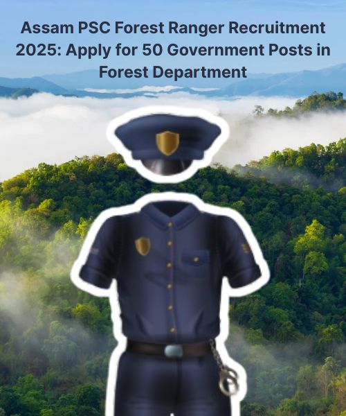 Assam PSC Forest Ranger Recruitment 2025: Apply for 50 Government Posts in Forest Department